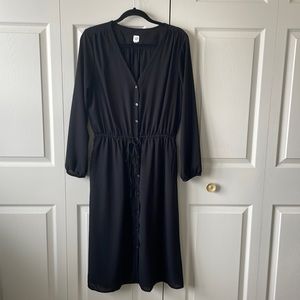 Midi shirt dress